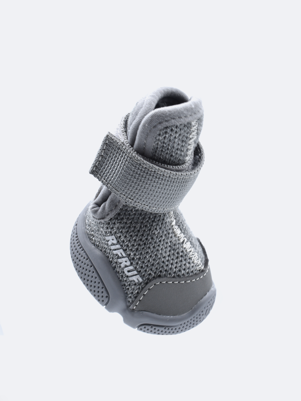 Wool RIFRUF Caesar 1 Dog Shoes Floating Side View in White Studio Background