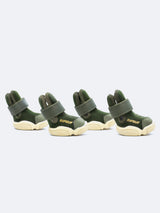 Birch RIFRUF Caesar 1 Dog Shoes Four Pieces in White Studio Background